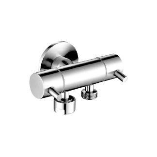 Dual Control Mini Cistern Cock Stainless Steel
