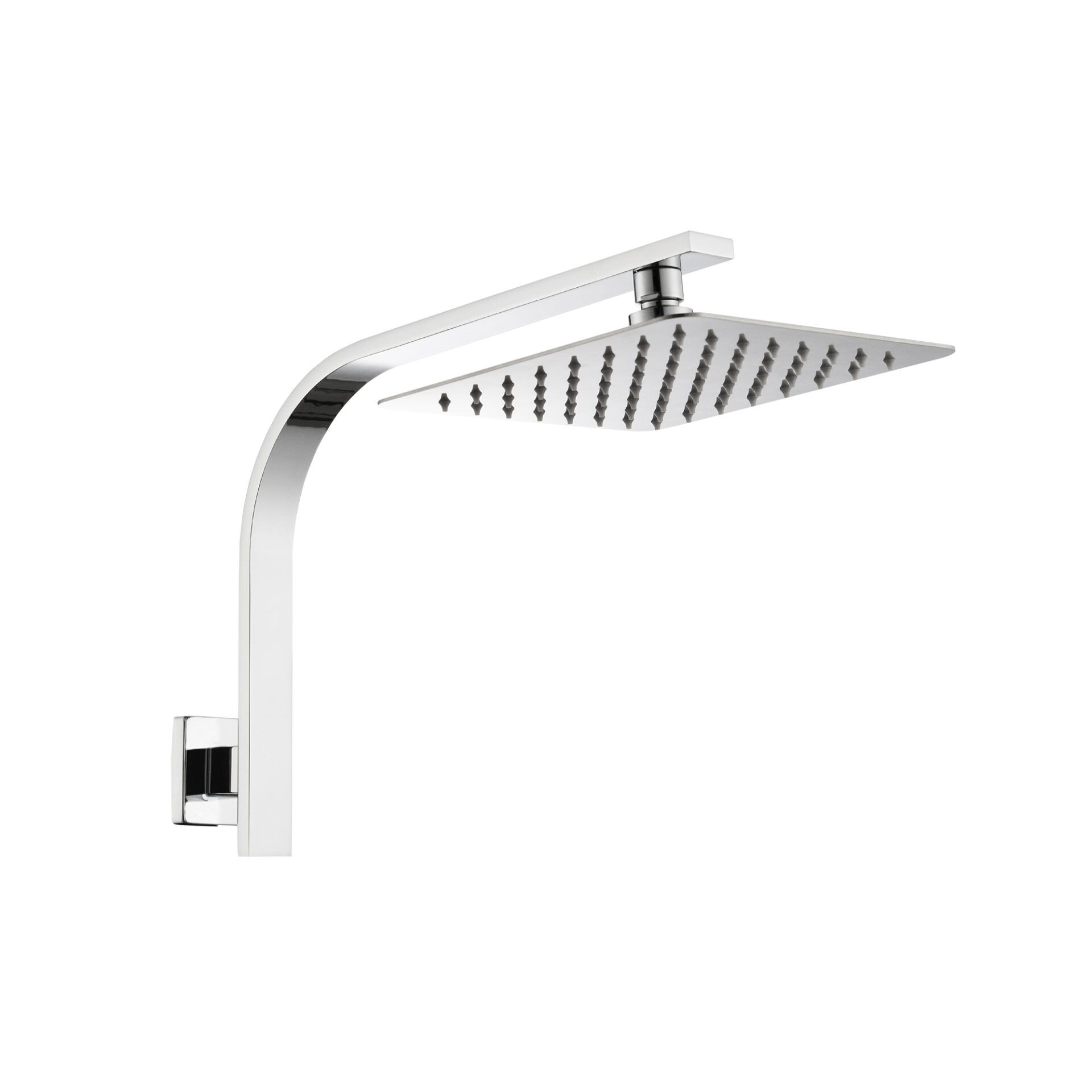 Liberty Gooseneck Fixed Shower Chrome
