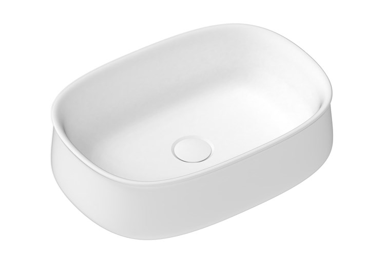 Hewitt Above Counter Ceramic Basin Matte White - Image 2