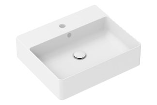 Jack Above Counter Ceramic Basin Gloss White