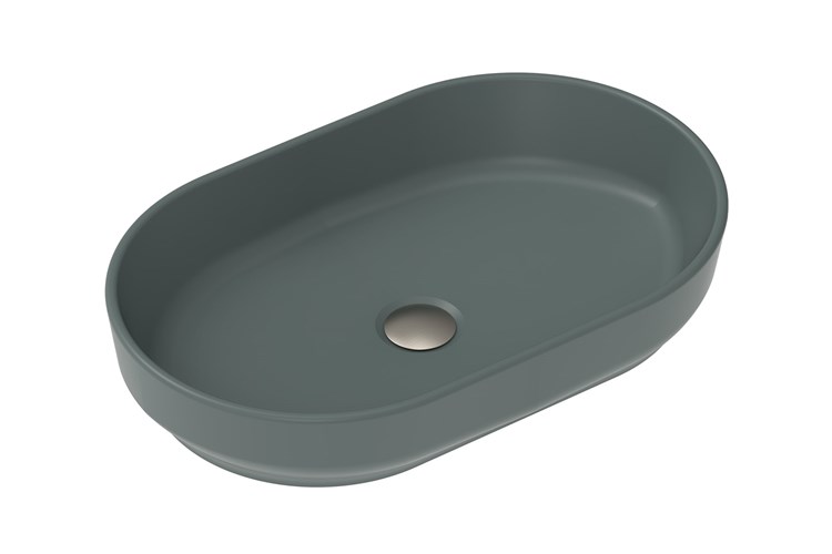 Marilyn Ceramic Above Counter Basin Matte Forest - Image 2