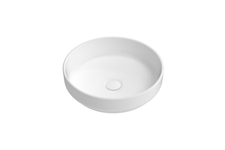 Monroe Ceramic Above Counter Basin Matte White - Image 2