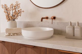 Monroe Ceramic Above Counter Basin Matte White
