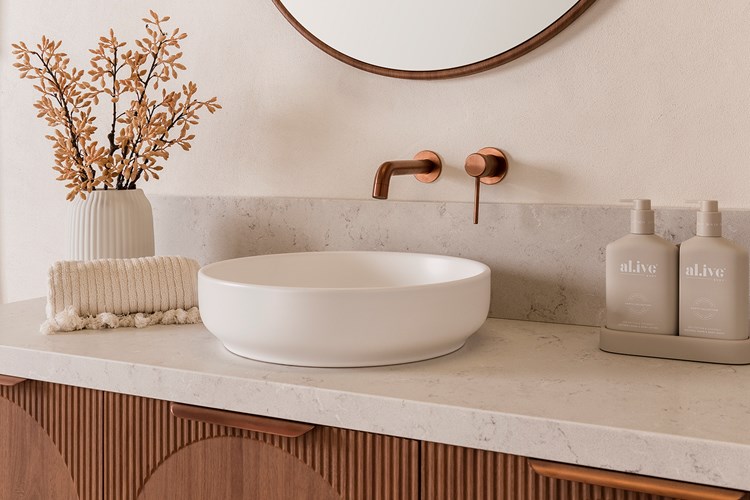 Monroe Ceramic Above Counter Basin Matte White