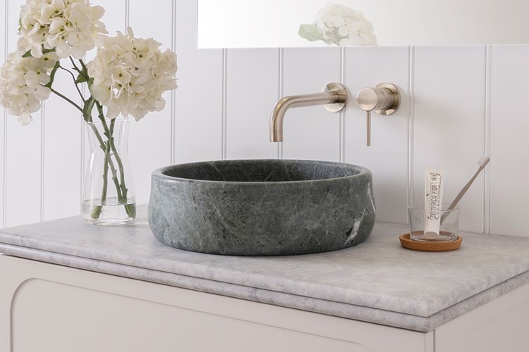 Ario Natural Stone Above Counter Basin Cape Verde - Image 2