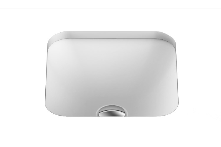 Honour Solid Surface Under Counter Basin Gloss White - Image 2