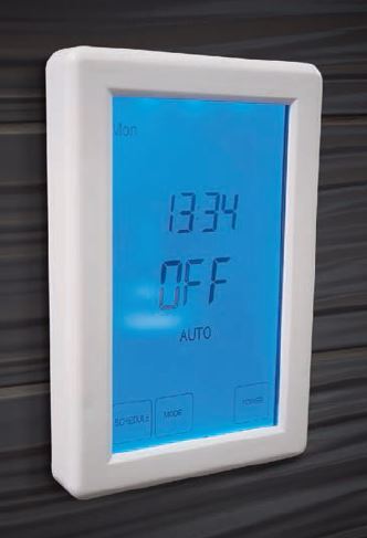 DIGITAL TIMER WHITE TOUCH SCREEN