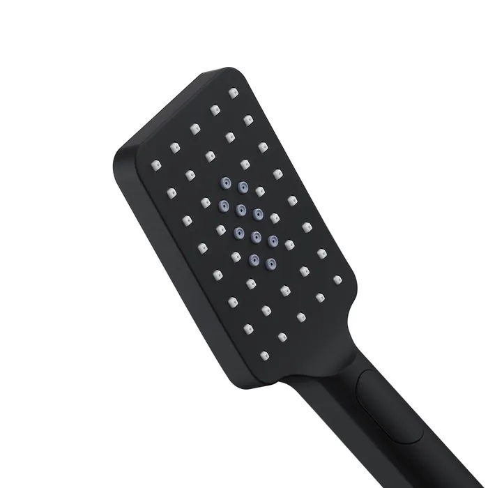 Taran Twin Shower Half Rail Matte Black - Image 5