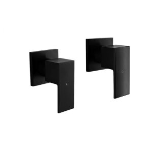 Square Wall Top Assemblies Matte Black