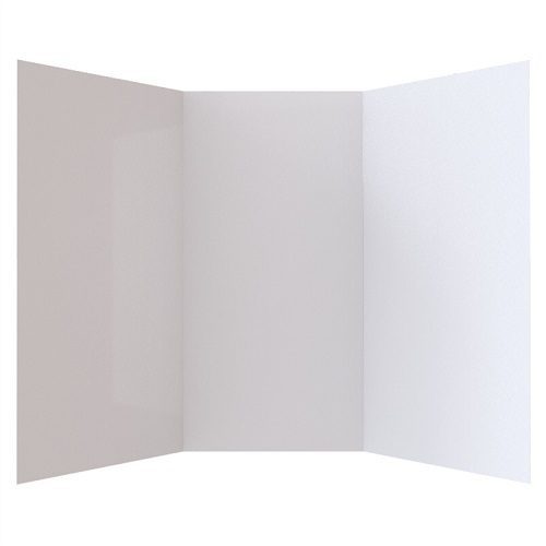 Shower Backing ABS Acrylic 3 Sided 900 x 1200 x 900 x 2000