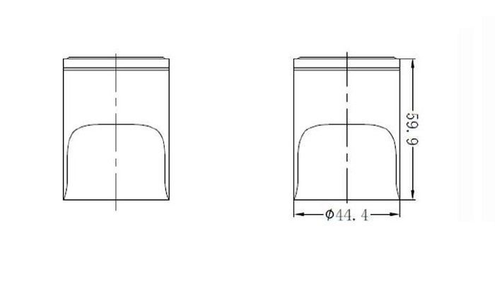 Pearl Wall Top Assembly Chrome - Image 2