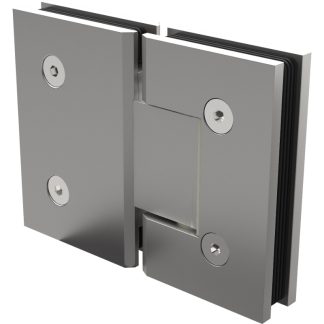 Purity 180 Degree Glass To Glass Hinge Pearl Satin