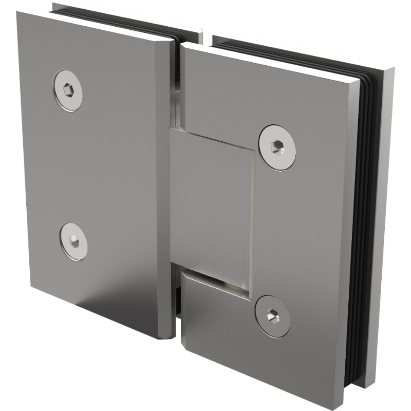 Purity 180 Degree Glass To Glass Hinge Pearl Satin