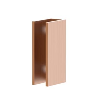 ADP Shower Wall Bracket Brushed Copper