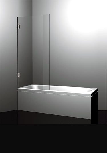 Frameless Bath Panel Fixed 750mm - Image 2