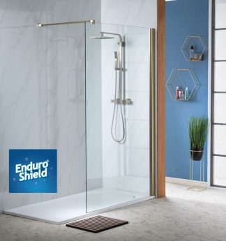 Barossa Frameless Shower Screen Panel 1000mm (EnduroShield Treatment)
