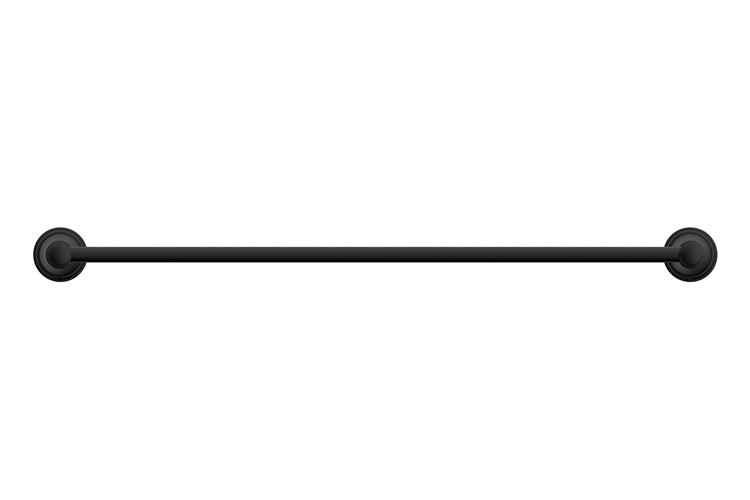 ADP Eternal Towel Rail 600 Matte Black - Image 2