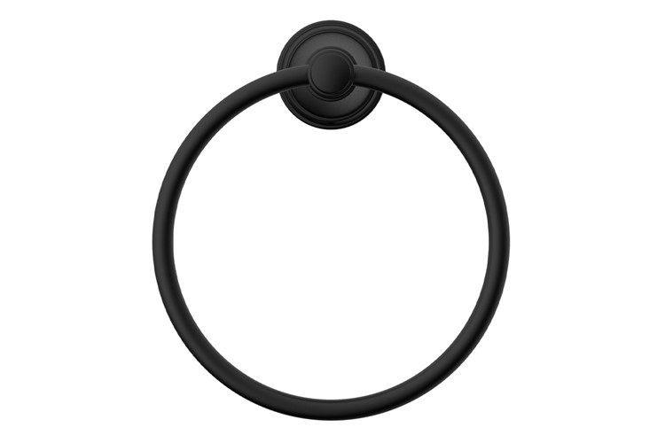 ADP Eternal Towel Ring Matte Black - Image 2