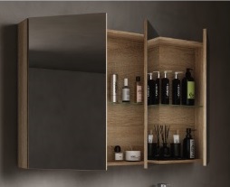 Legna 1200 Oak Shaving Cabinet - Image 2