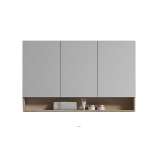 Legna 1200 Oak Shaving Cabinet With Shelf