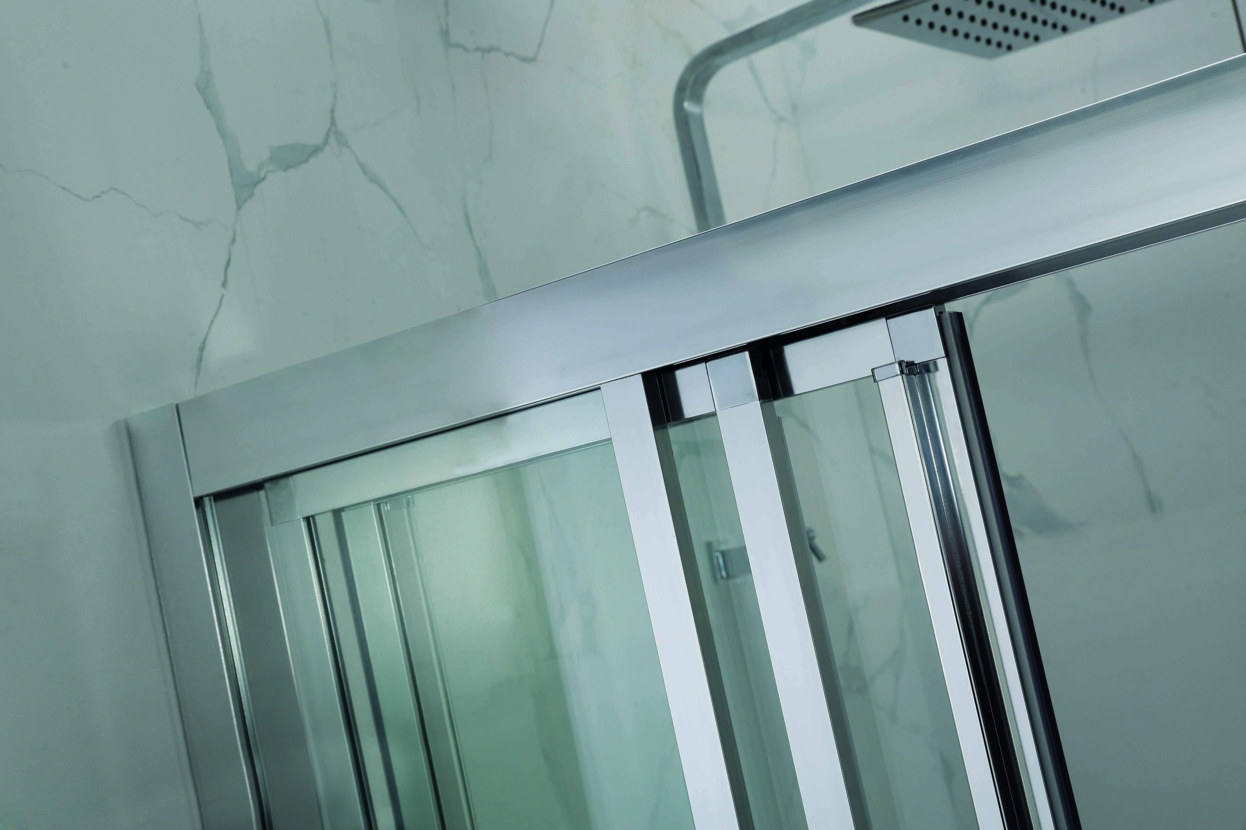 Framed Shower 3 Panel Sliding 1000 x 1000 - Image 3