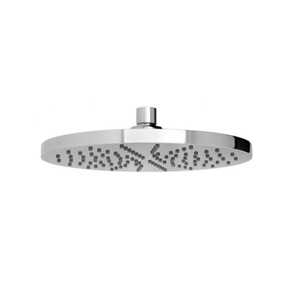 Rund Round ABS Shower Head 200mm Chrome